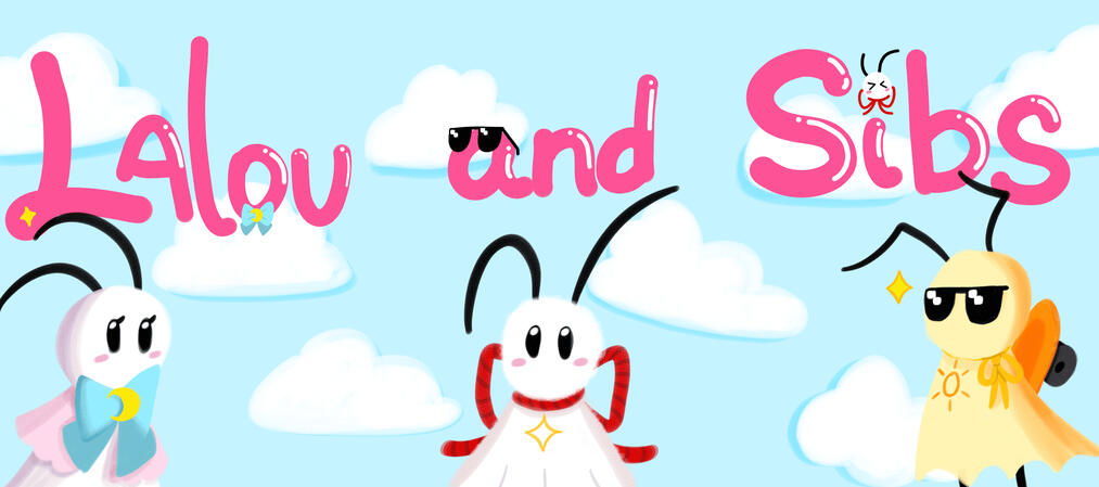 Lalou and Sibs banner