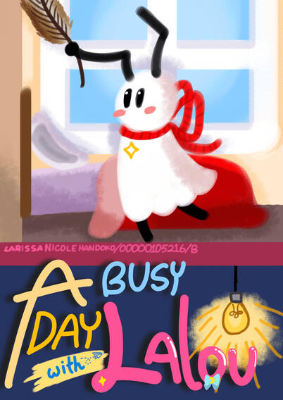A Busy Day with Lalou, cover